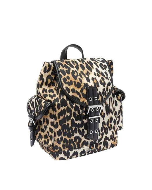 Ganni Black Small Bucky Backpack