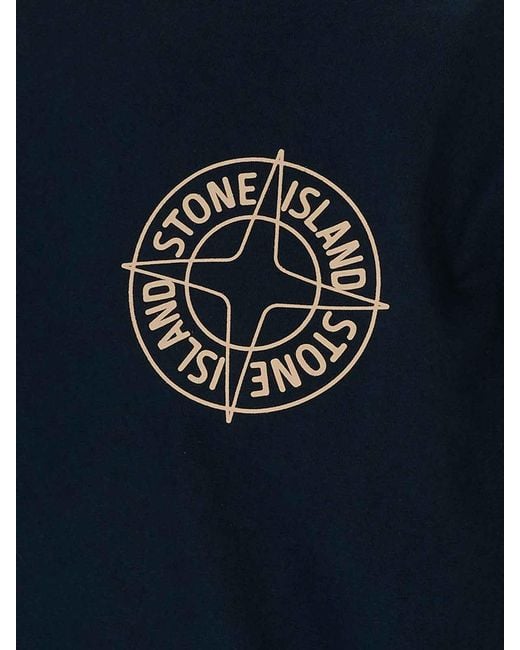 Stone Island Blue Tshirt for men