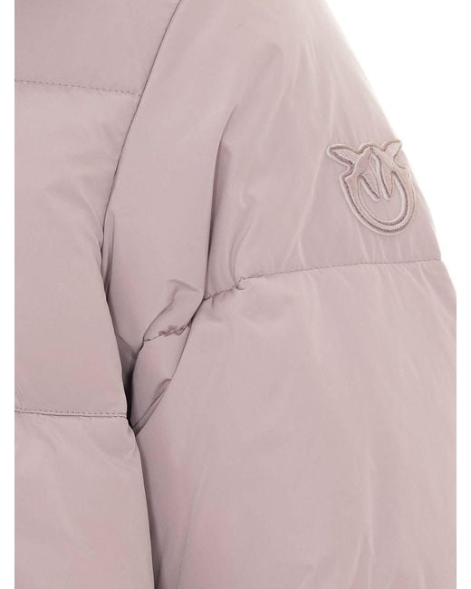 Mulberry Pink Lilac Dianthus Down Jacket