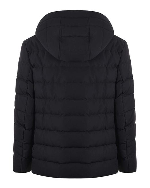 Fay Blue Puffer Jacket for men