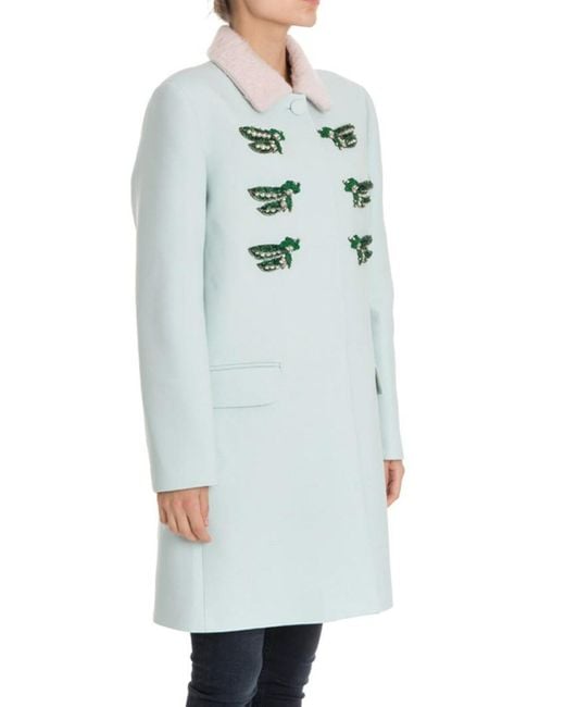 Vivetta Blue Nara Coat