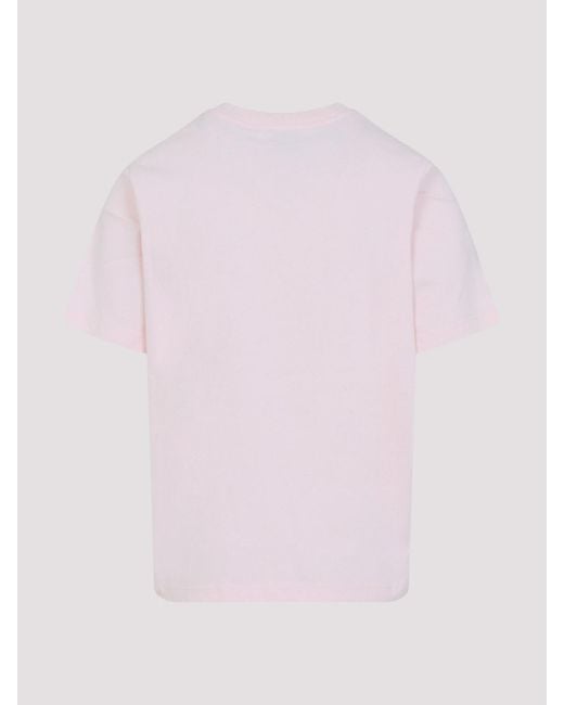Casablanca Pink Casa Way Kawaii Printed T-Shirt for men