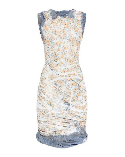 DIESEL White Short Dresses