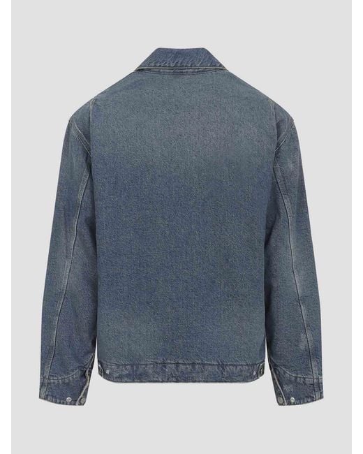 Carhartt Blue Og Detroit Jacket for men