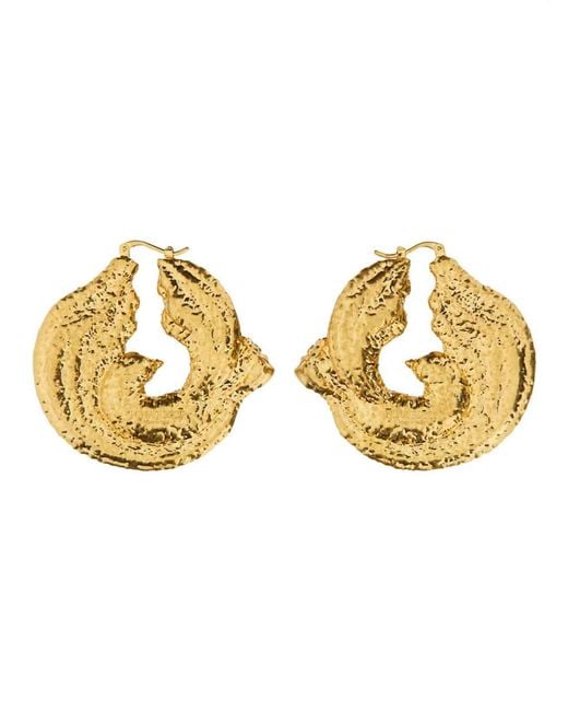 Nina Ricci Metallic Earrings