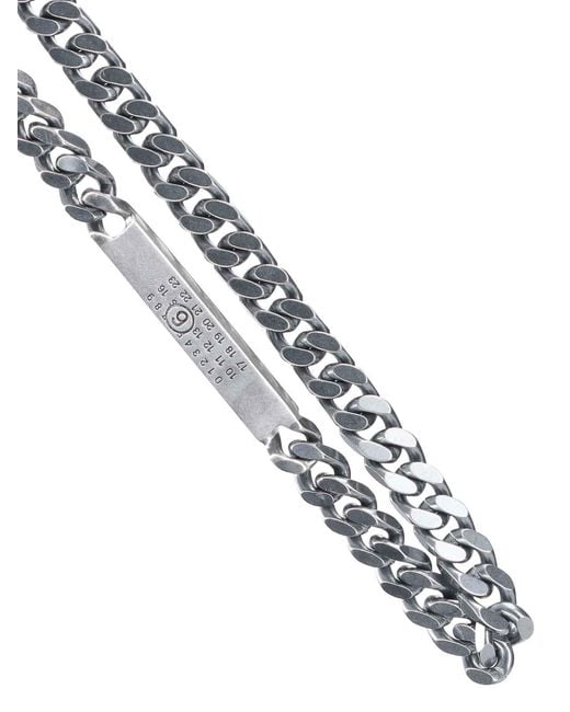 MM6 by Maison Margiela Metallic Necklace