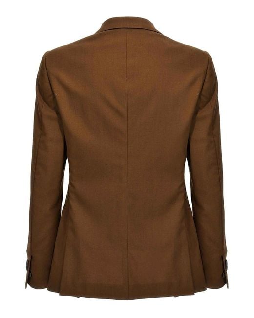 Maurizio Miri Brown Keanu Blazer for men