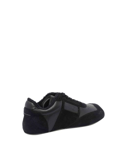 MM6 by Maison Margiela Black Anatomic Sneakers for men