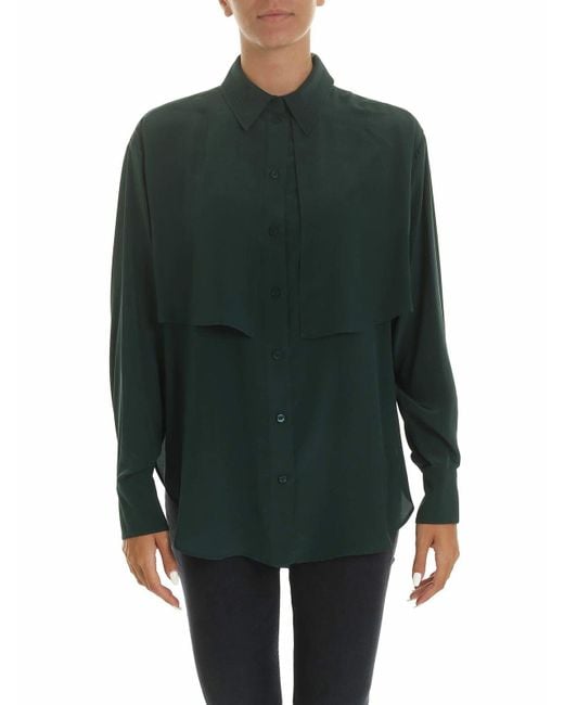 See By Chloé Green Layered Blouse