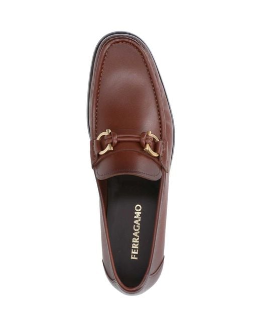 Ferragamo Brown Moccasins for men