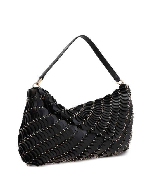 Rabanne Black Leather Bag