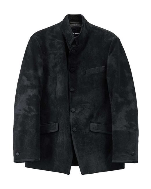 Karl Lagerfeld Black Giacca Glory for men