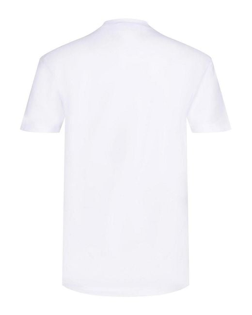 DSquared² White T-Shirt Made Of Cotton