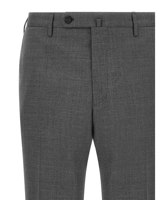 Incotex Gray Modello 35 Pants for men