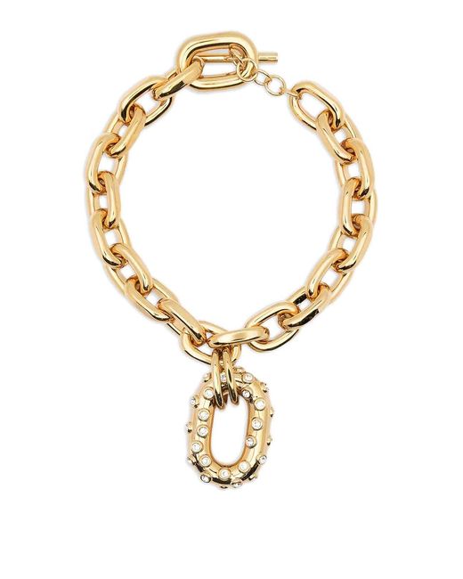 Rabanne Metallic Xl Link Necklace