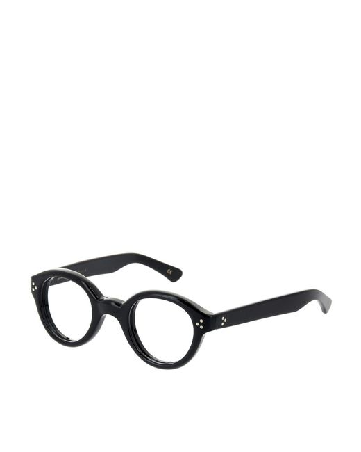Lesca Lunetier Black Glasses for men