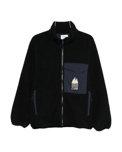 Maison Kitsuné Black Casual Jacket for men