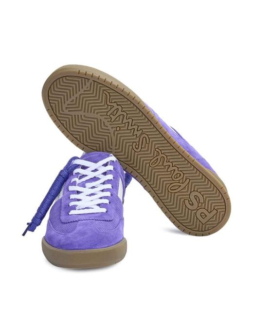 Paul Smith Purple Sneakers Scamosciate Dover for men