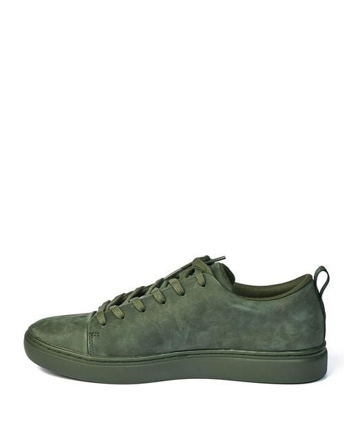 Paul Smith Green Sneakers Lee Nubuk for men