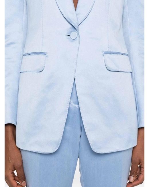 Tom Ford Blue Breasted Blazer