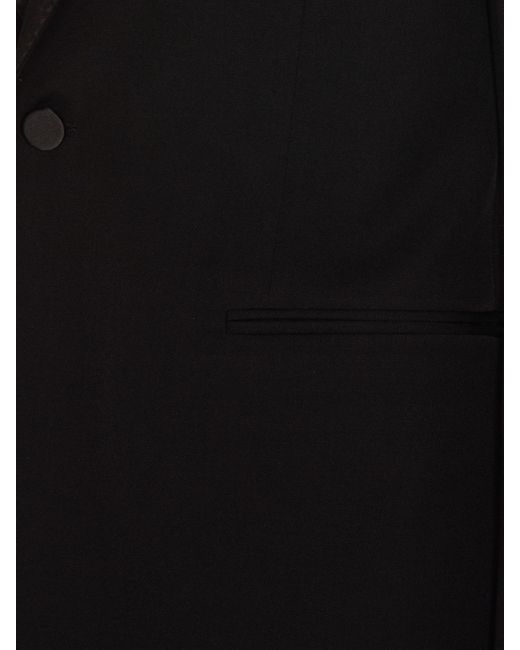McQueen Black Alexander McQueen Tailored Wool Blazer for men