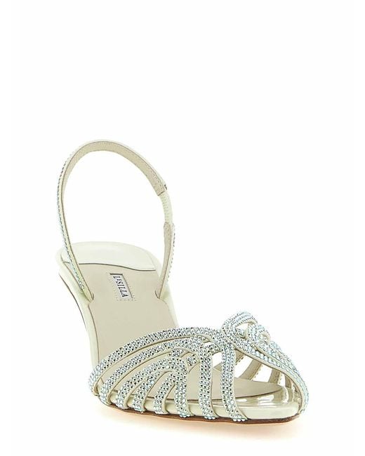 Le Silla Metallic Embrace Divina Sandals