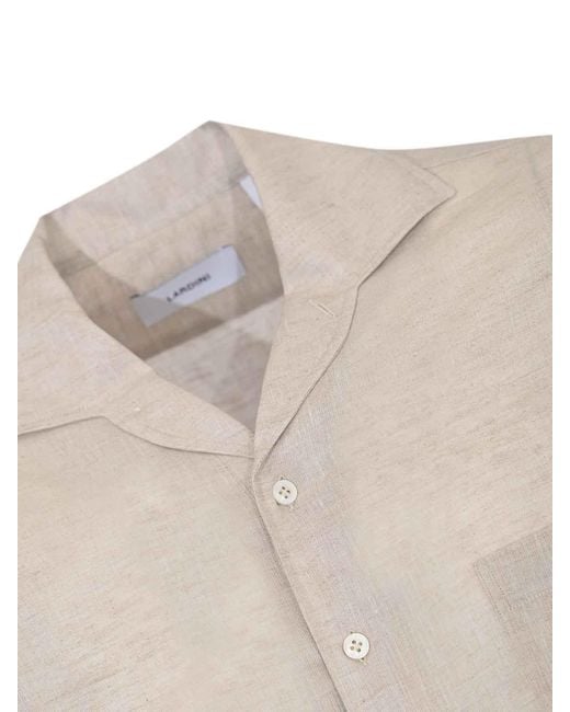 Lardini Natural Pailan Shirt for men