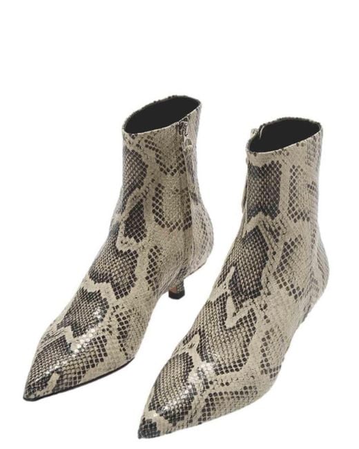 Aeyde Natural Sofie Ankle Boot