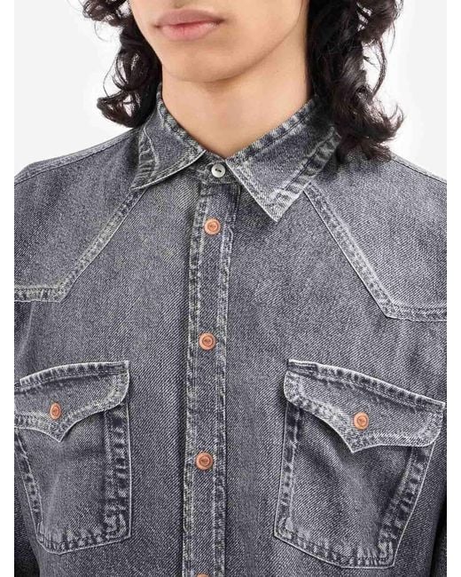 Pierre Louis Mascia Gray Aloe Shirt