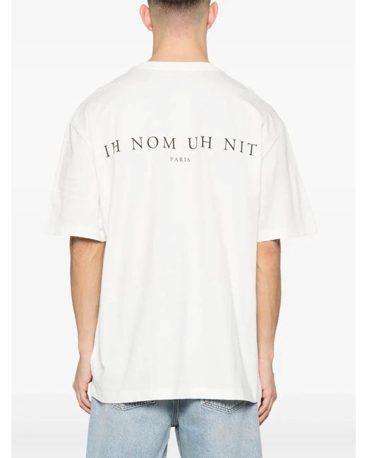 Ih Nom Uh Nit White Tshirt Mask Future for men