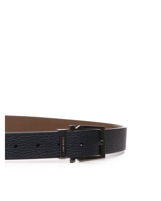 Ferragamo White Leather Belt for men