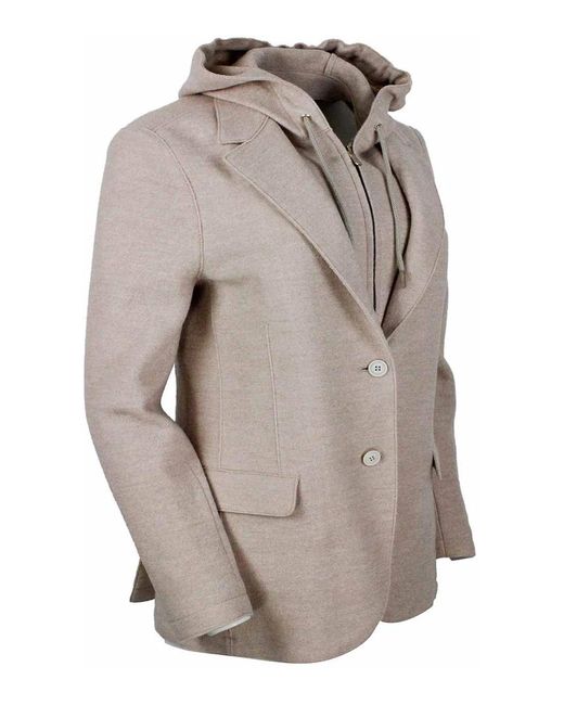 Eleventy Gray Jackets 100Wo