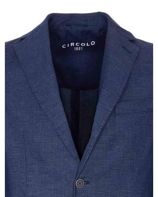 Circolo 1901 Blue Jacket for men