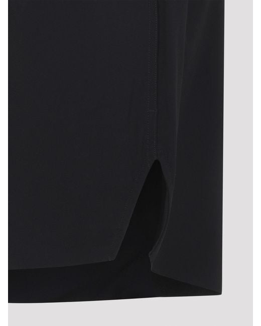Rick Owens Blue Polyamide Swim Shorts for men