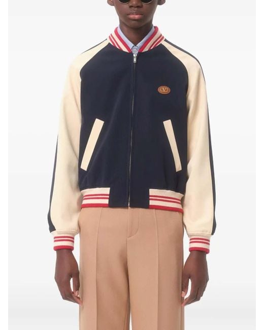Valentino Blue 'Le Chat De La Maison' Jacket for men