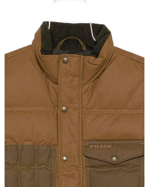 Filson Brown Pullover for men