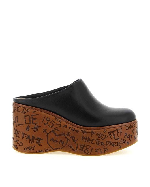 Chloé Brown Maxime' Wedges