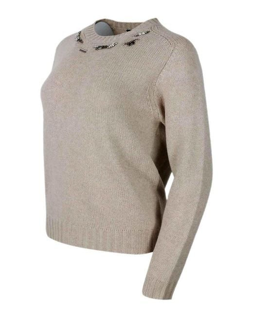 Fabiana Filippi Gray Sweaters