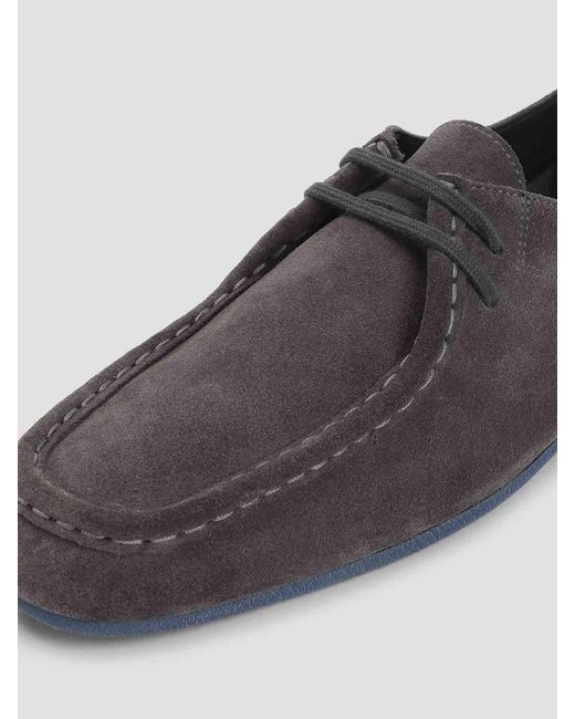 Jil Sander Gray Lace-Up Shoes for men