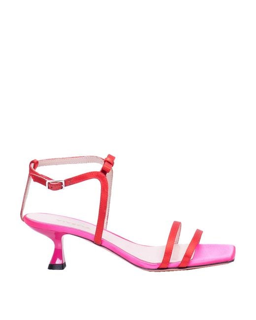 Vivetta Pink Bicolour Sandal