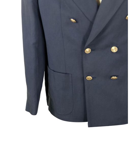 Eleventy Blue Jacket for men