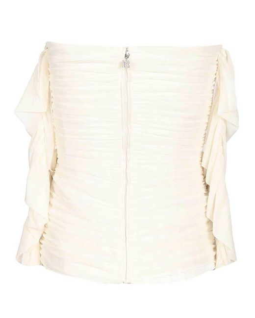 ROTATE BIRGER CHRISTENSEN White Mini Dress