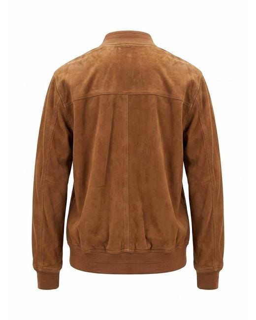 Valentino Garavani Brown Leather Jacket
