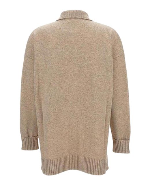 Max Mara White Wool And Cashmere Shirt Jacket