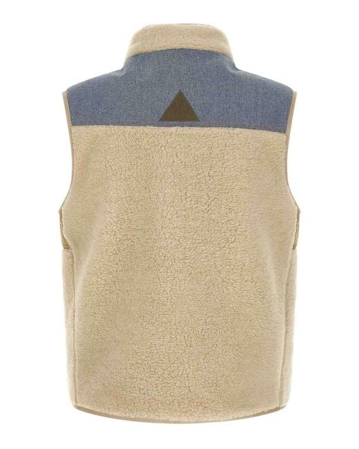 Moncler Natural Logo Vest Jacket for men