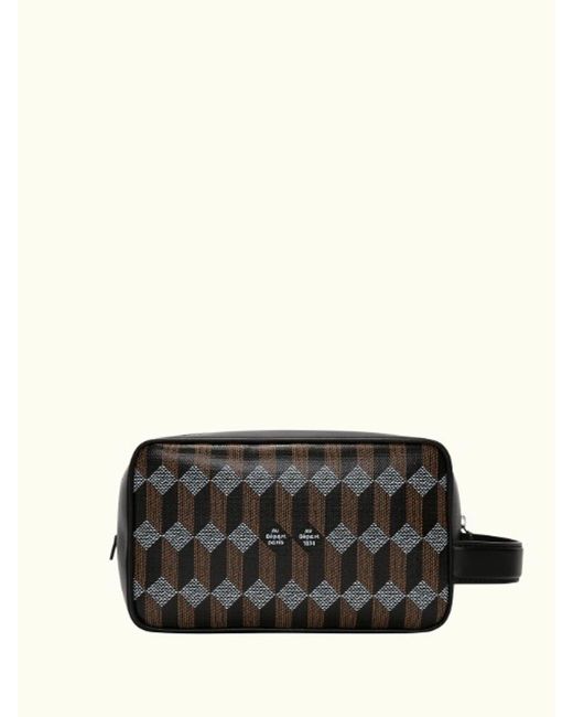 AU DEPART Black Square Pouch 20