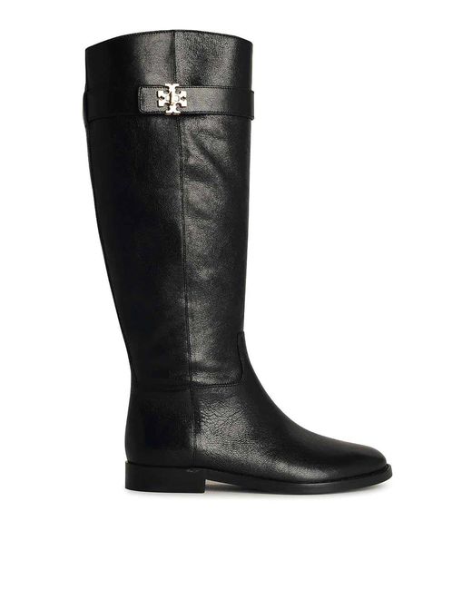 Tory Burch Black T Lock Riding Boot For Equest