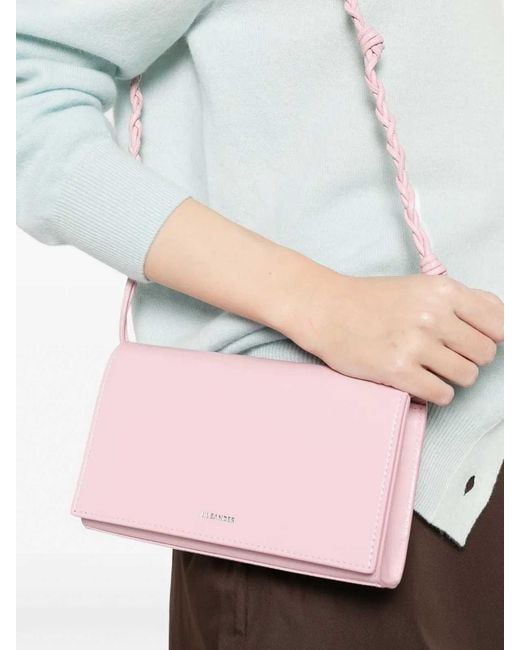 Jil Sander Pink Tangle Wallet