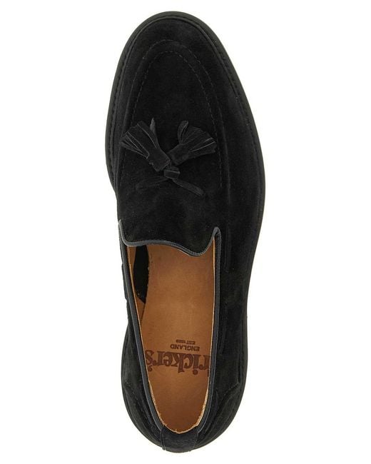 Tricker's Black Elton Loafers for men