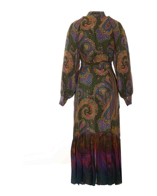 Etro Multicolor Long Dress